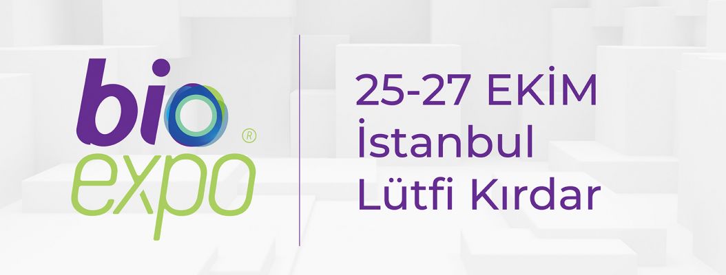 BioExpo 2023 Yaşam Bilimleri Fuar ve Etkinlikleri 25-27 Ekim 2023 tarihlerinde Lütfi Kırdar Fuar ve Kongre Merkezi’nde ziyaretçilerini ağırlayacak..