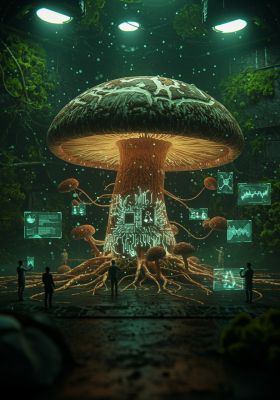 Teknoloji Dünyasında Mantar Devrimi: Shiitake Mantarları Bilgisayar Hafızasına Dönüştü