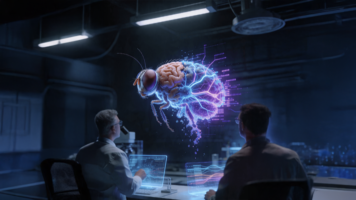 Dijital Yaşam Başladı: Sinek Beyni Bilgisayar Ortamına Başarıyla Yüklendi