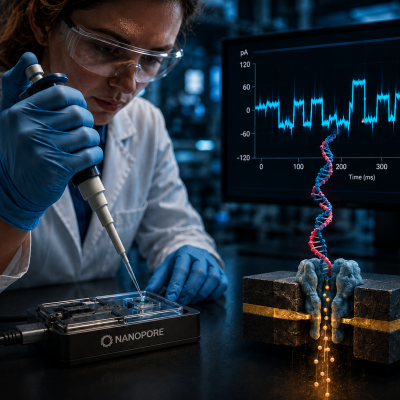 Yapay DNA’nın Kopyalama Hatası Nanoporda Ölçüldü