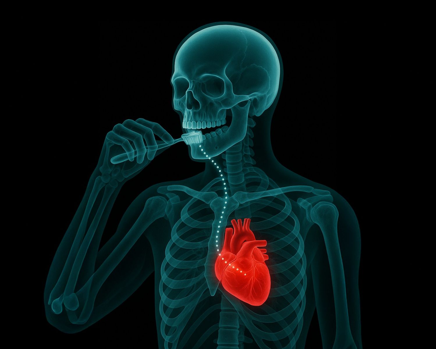 Gece dişlerinizi fırçalamak, Kalp hastalığı riskinizi azaltır