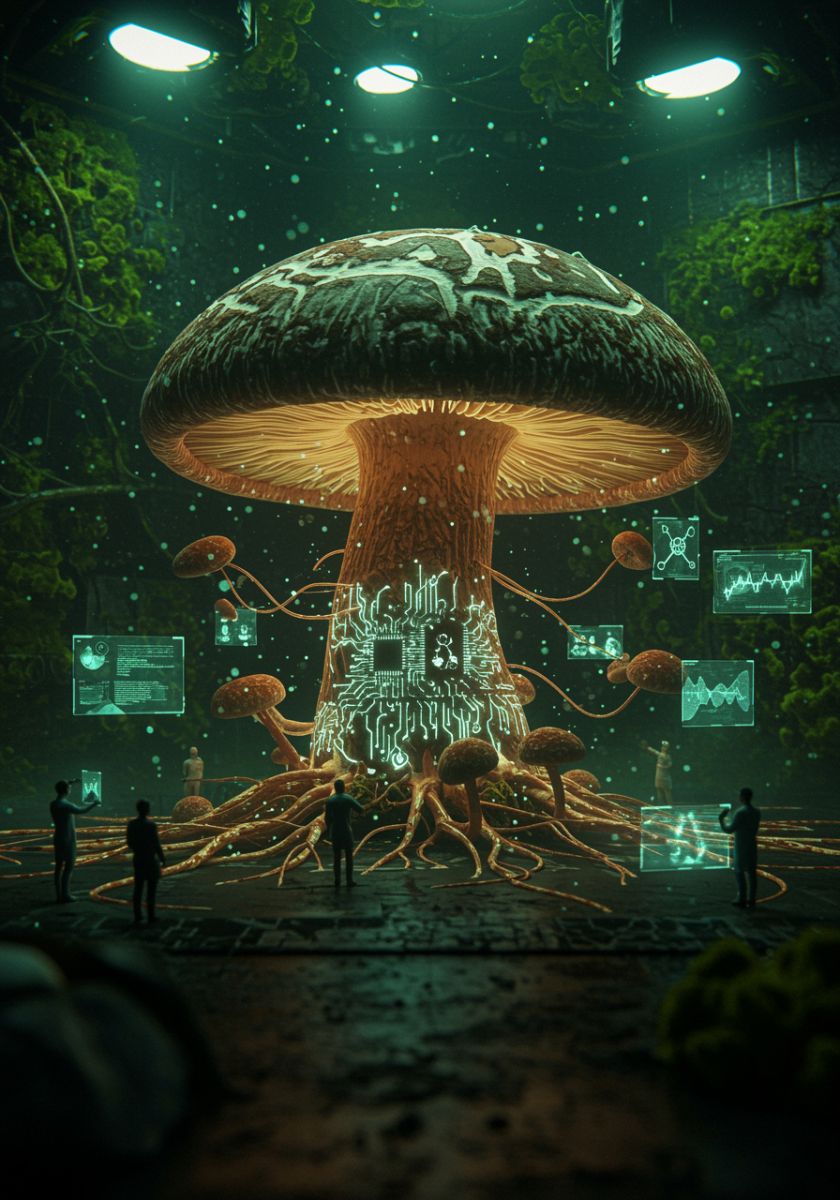 Teknoloji Dünyasında Mantar Devrimi: Shiitake Mantarları Bilgisayar Hafızasına Dönüştü