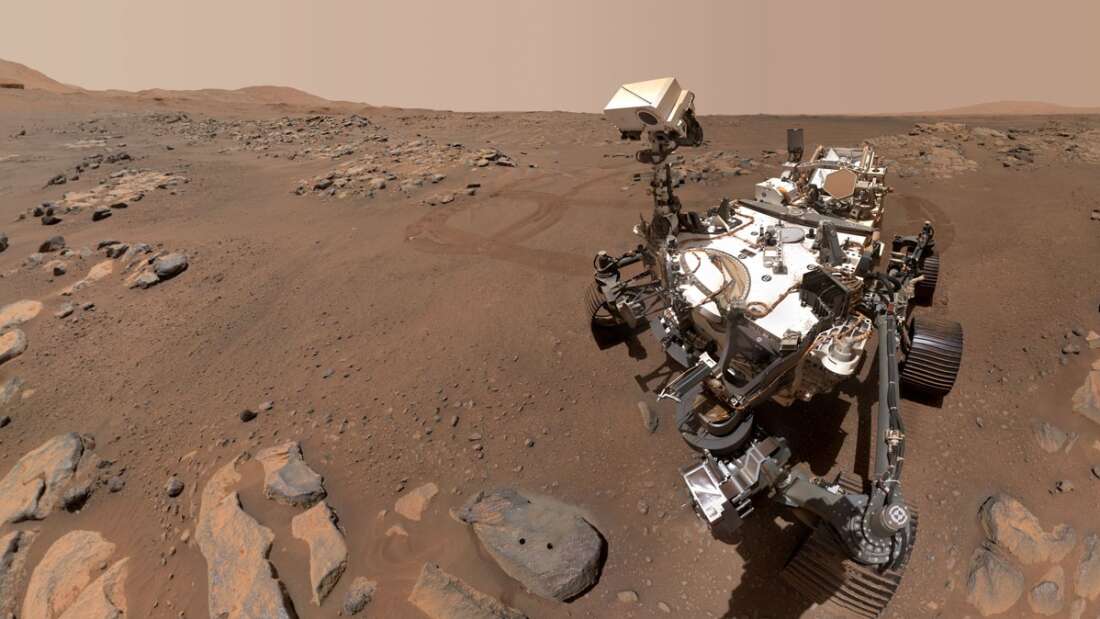 Mars’ta keşfedilen mor kayaçlar yaşam ile bağlantılı olabilir